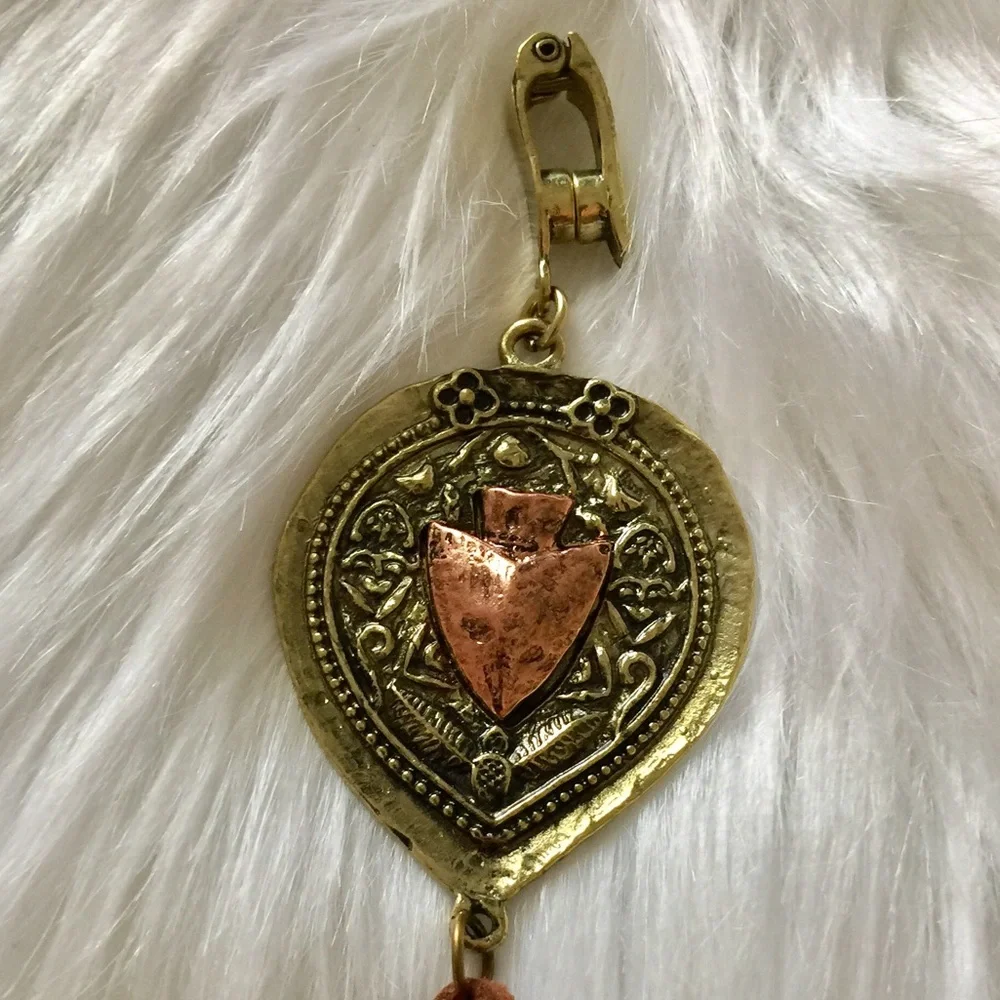 Western Arrowhead Tassel Handbag Charm Keychain – 1 for $19 or 2 for $25